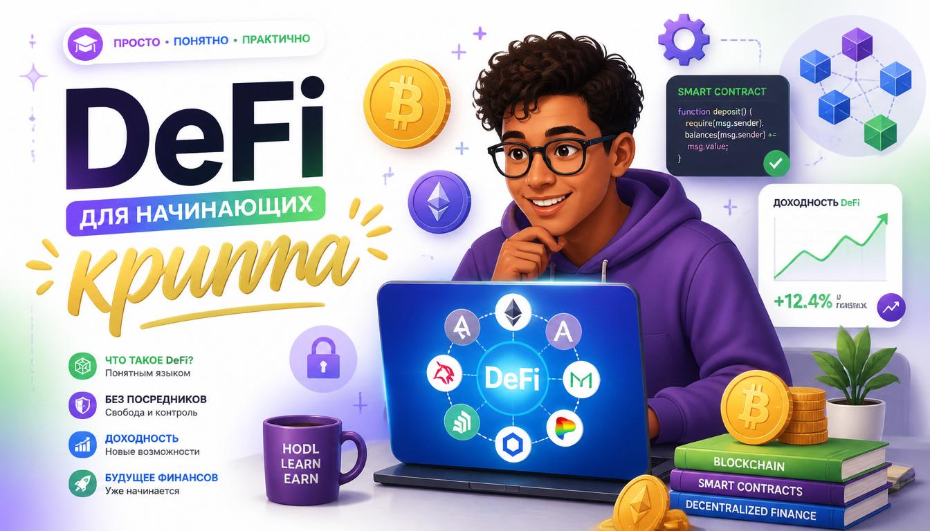 DeFi для начинающих: что такое децентрализованные финансы, как они работают и какие риски несут
