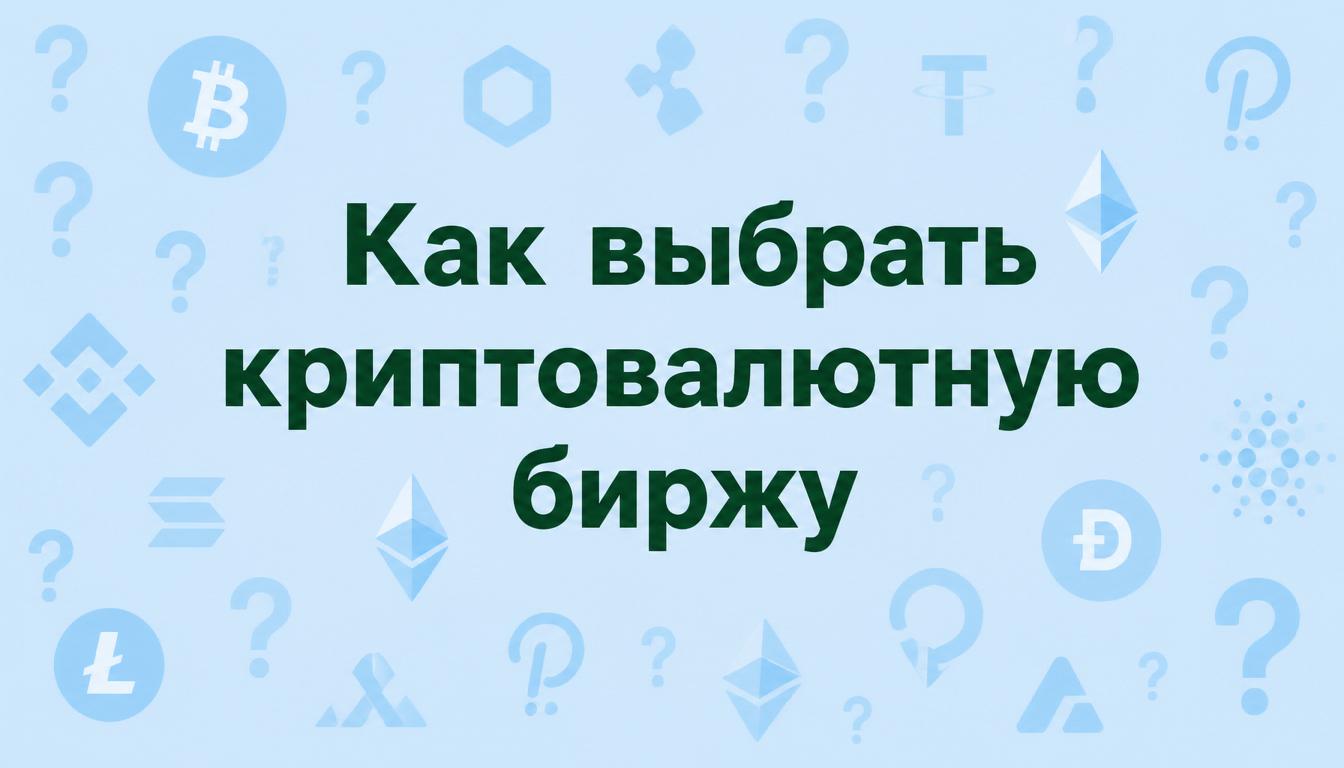 Как выбрать криптовалютную биржу: на что смотреть, чего избегать и какие варианты доступны из России в 2026 году